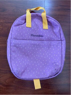 PlanetBox Purple & Yellow Lunch Bag One Size